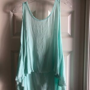 Free People green tank top